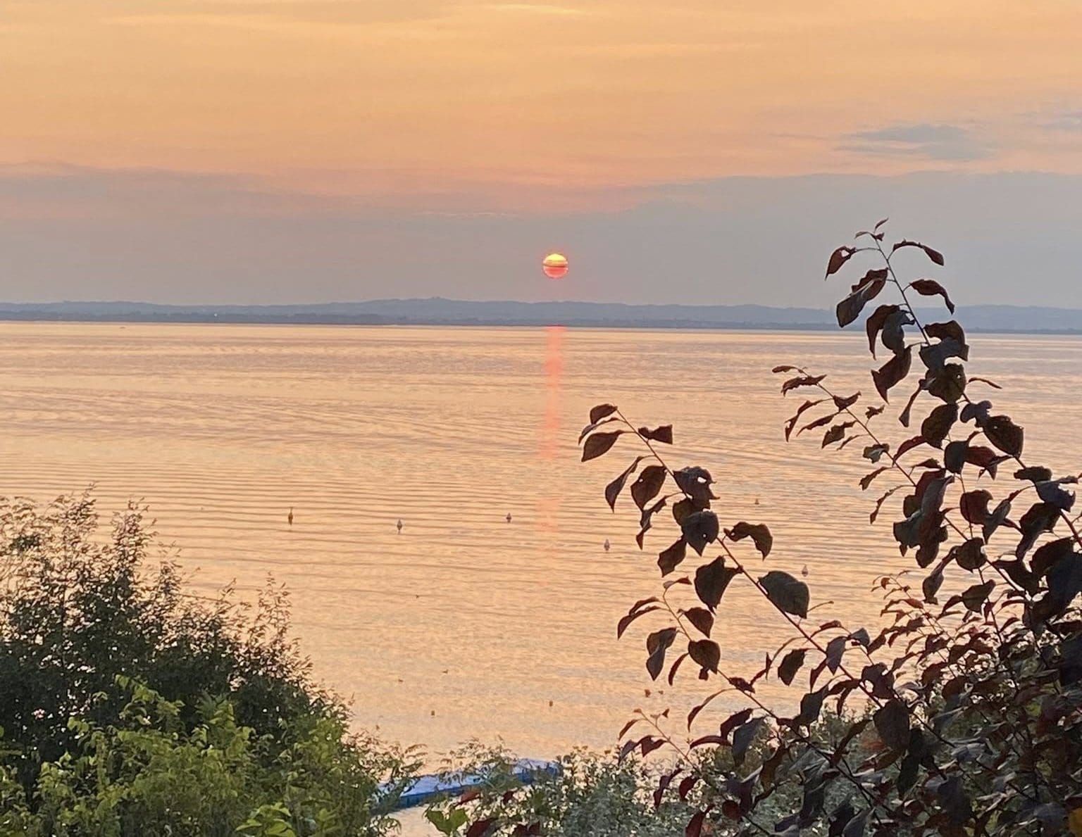 שקיעה באגם גארדה (איילת ליכטר סמוליאר)