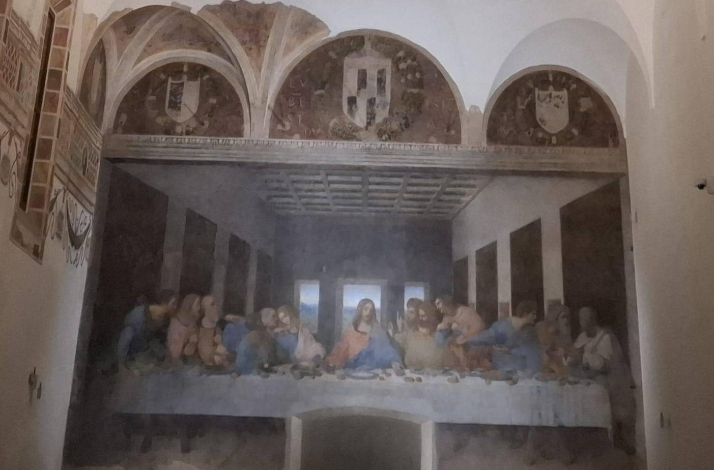 הסעודה האחרונה של לאונרדו במילאנו (עדי מירון)
